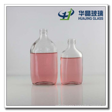 187ml Flat Wine Glass Bottle Spirits Glass Bottle